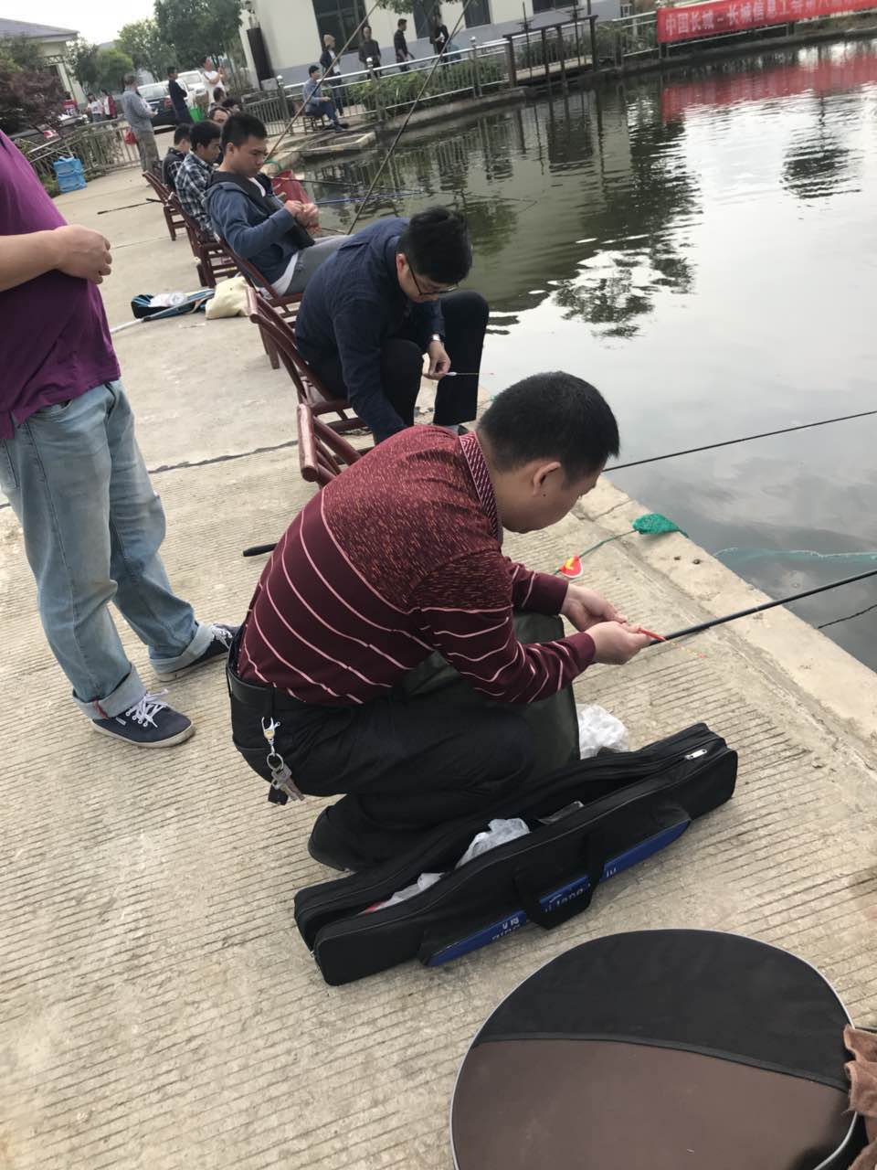钓鱼比赛盛况在此，拿走不谢