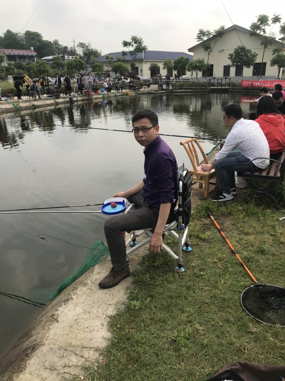 钓鱼比赛盛况在此，拿走不谢